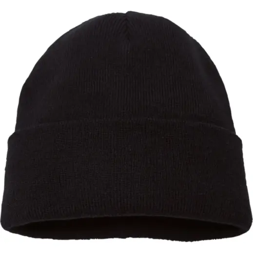 Black Knitted Beanie